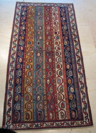 Antique Genge Kasak Shal design all orginal size ''91 X 46 inches 2,32 x 1,17 cm Since 1890 
Sold Thanks             