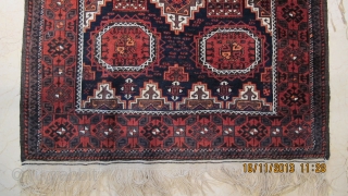 Boluch rug very nice colors and excellent condition all orginal full pile  Since 1910 - 1910                