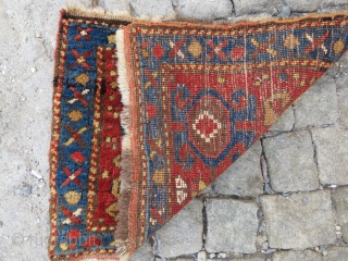 Antique Kurdish bagface wonderful colors and excellent condition all original Wool and Wool size :54x42 cm Circa 1900               