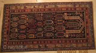 Shirvan Prayer Marasally rug very nice condition all orginal very fine and Since 1900
Sold Thanks                  