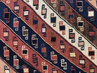 Antique Shahsaven bag face very nice colors and nice conditions all original AVAILABLE if need any more information please contact DM - E-mail  sahcarpets@gmail.com   
Thank you very much #ottomanneo  ...