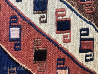 Antique Shahsaven bag face very nice colors and nice conditions all original AVAILABLE if need any more information please contact DM - E-mail  sahcarpets@gmail.com   
Thank you very much #ottomanneo  ...