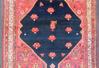 Antique Ferhan Malayer rug wonderful colors and excellent condition all original size 2,03x1,30 cm Circa 1900-1910                 