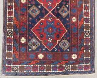Antique Caucassian kuba shirvan rug very nice colors and all original size 1,96 x 1,22 cm Circa 1910               