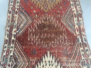 Antique Kurdish Koliai runner 
110x255 cm                           