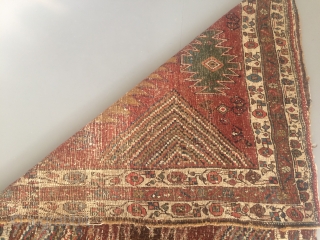 Antique Kurdish Koliai runner 
110x255 cm                           