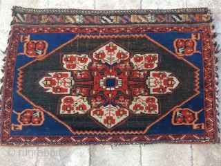 Antique Afshar bagface
56x86cm 
Circa 1900                            