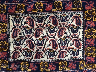 Antique Afshar bag,
50x44 cm
                             