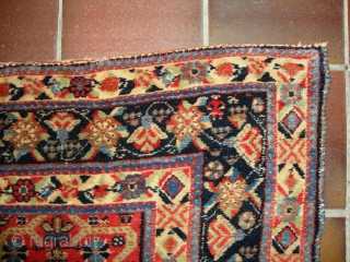 Afshar, with high pile and wonderful colors. Size: 190 x 140 cm.                     