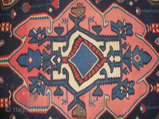 Kilim-Sadjadeh, Bidjar, Size: 165 x 115 cm.                          