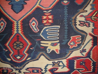 Kilim-Sadjadeh, Bidjar, Size: 165 x 115 cm.                          