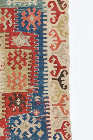 Anatolian kilim, Late 19th century,Size: 173 x 133 cm. (68 x 52 inch).                    