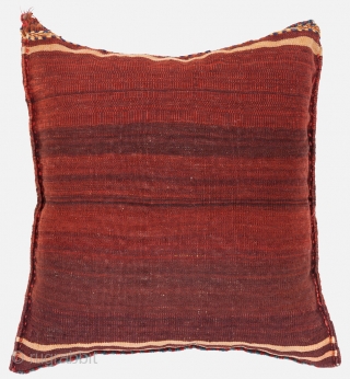 Qashqai bag/cushion, Circa 1900, Excellent condition, Not restored, High pile, Natural dyes, Size: 54 x 51 cm. (21 x 20 inch).            