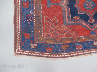 NW Persia, Circa 1900, Great colors, Not restored, Condition (see pictures), Size: 270 x 155 cm. (106 x 61 inch).             