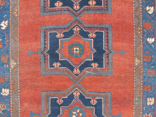 NW Persia, Circa 1900, Great colors, Not restored, Condition (see pictures), Size: 270 x 155 cm. (106 x 61 inch).             