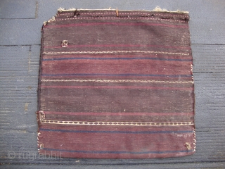 Baluch Bagface, 19th century, 78 x 74.                          