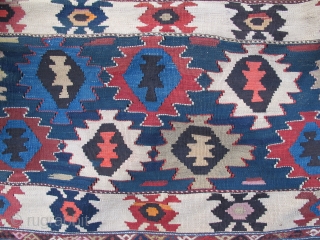 Shahsavan Mafrash, Ecxellent condition, Circa 1920, Size: 93 x 55 cm.                      