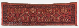 Ersari Torba, Circa 1900, Great condition, Natural colours, Not restored, Size: 154 x 47 cm. ( 60.6 x 18.5 inch )            