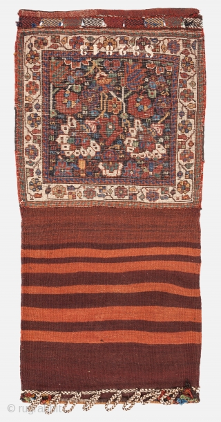 Afshar bag, Late 19th century, Mint condition, Great natural colours, High pile, Not restored, Size: 134 x 64 cm. ( 52.8 x 25.2 inch )        