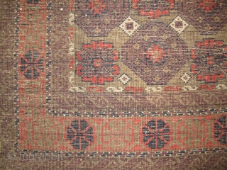 Baluch, Circa 1900, Natural dyes and original condition, Shiny wool, Size: 160 x 82 cm.                  