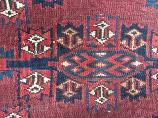 A few (6 pieces) Turkmen-Yomud fragments, Size: 14 x 18 cm. - 54 x 160 cm.                 