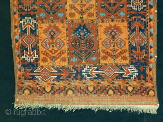 An Ersari-Beshir rug, Circa 1900? Good condition (see photos), Not restored, All natural colours, Size: 300 x 107 cm.              