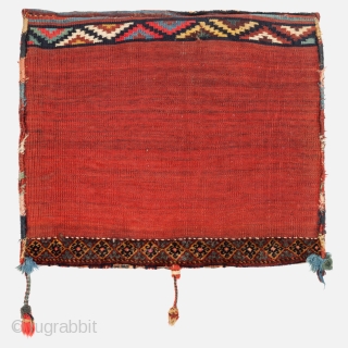 Khamseh bag, Circa 1900, Great condition and colours, Not restored, Size: 71 x 59 cm. ( 27.9 x 23.2 inch ).            