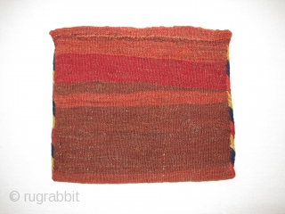 Shahsavan-Bag, Circa 1900, Sumak technik, Great colors, Not restored, Size: 32 x 28 cm. 12.6 x 11 inch.               