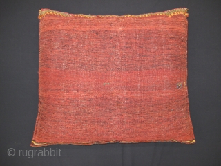 Lori-Qashqai cushion, Persia, Late 19th century, Exellent condition, High pile and good coloures, Size: 70 x 60 cm. (27.5 x 23.5 inch).           