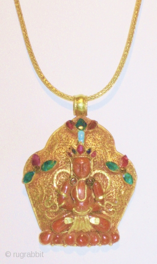 22k Old Gold Necklace                             