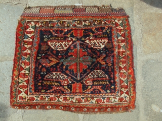 Southpersian bagface, ca.60x55cm, 19th century. Great quality.                          