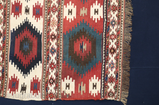 Schirwan Kelim Sofreh od. Mafrasch 86x76cm                            ...