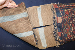 Kaukasischer Soumakh Kelim komplette Satteltasche 100x40cm  Sie können mich gerne über Rugrabbit oder direkt per Email kontaktieren. Meine Emailadresse lautet salihunal@msn.com Feel free to contact me via Rugrabbit or directly via  ...