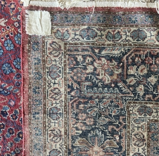 Antique Persian Joshagan Joshagan rug Joshogan (Joshagan), in central Persia specializes in only a few designs, especially one derived from Safavid originals, consisting of diamond or lozenge-shaped floret arrays, often around a  ...