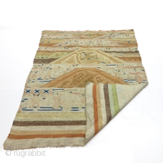 Absolutely Fabulous Chinese flat woven kilim.
145 cms X 203cms.                        