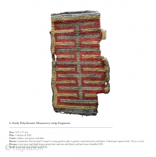 'Wangden Style'

 

An exhibition of early Tibetan Wangden Single-level Knotted rugs* 

Some of the most beautiful and significant items are still available.







*Single-level Knotting or warp faced back .
     