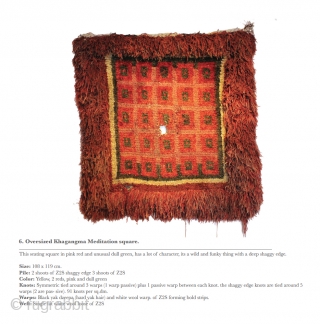 'Wangden Style'

 

An exhibition of early Tibetan Wangden Single-level Knotted rugs* 

Some of the most beautiful and significant items are still available.







*Single-level Knotting or warp faced back .
     