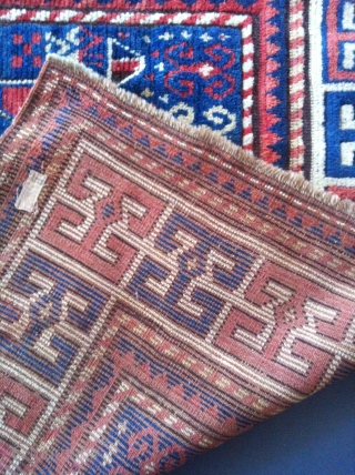 Perfect condition Russian Kazak antique rug.
Very old. 5 by 7 feet. I am private collector and have few unique rugs.
I am selling it because don't have room for it anymore.
   