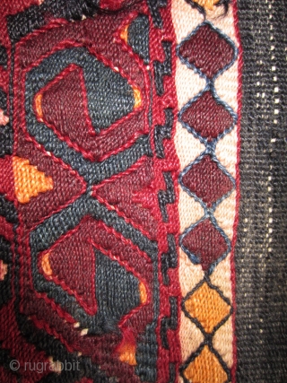 SE Anatolian chuval (sack) floating weft. Late 19th cent. 100 x 151 cm:
More photos or info if you ask.	
              