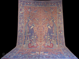 Rare Persian Tapestry measuring 11.5 x 6.9 feet.