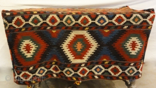 Antique Mafrash Caucasian - Size: 20H x 20D x 41L                       