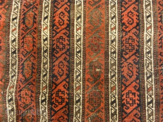 Antique Original Afghan Beluch circa 1880
2'9" x 4'4"                         