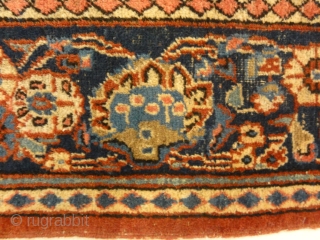 Antique Kashan Rug
4'3" x 6'8"

Hand-knotted and made out of the finest natural dyes.                    