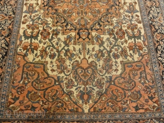 Antique 19th Century Village Persian Farahan Genuine Woven Carpet Art Authentic Intricate

4 x 6'2"                   