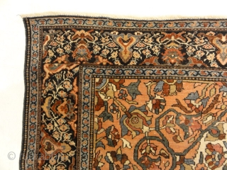Antique 19th Century Village Persian Farahan Genuine Woven Carpet Art Authentic Intricate

4 x 6'2"                   