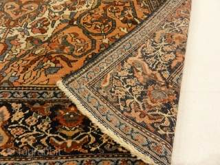 Antique 19th Century Village Persian Farahan Genuine Woven Carpet Art Authentic Intricate

4 x 6'2"                   