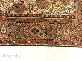 Antique Persian Farahan All-over Botteh Fine Authentic Design Genuine Carpet Art

4'1" x 6'7"                    