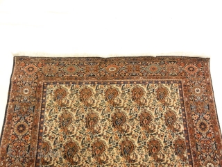 Antique Persian Farahan All-over Botteh Fine Authentic Design Genuine Carpet Art

4'1" x 6'7"                    