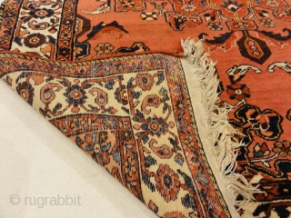 Antique Persian Josan Mint Condition Genuine Authentic Woven Carpet

4'4" x 6'6"                      