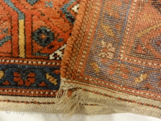 Antique West Persian Kurdish Rug  - Size: 4'6" x 8'                      